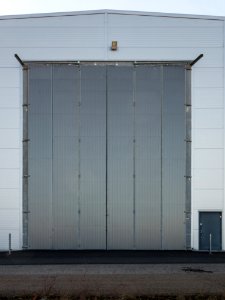 Large doors plus normal door photo