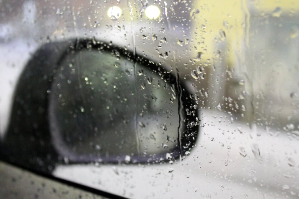Raindrops sadness gray rain