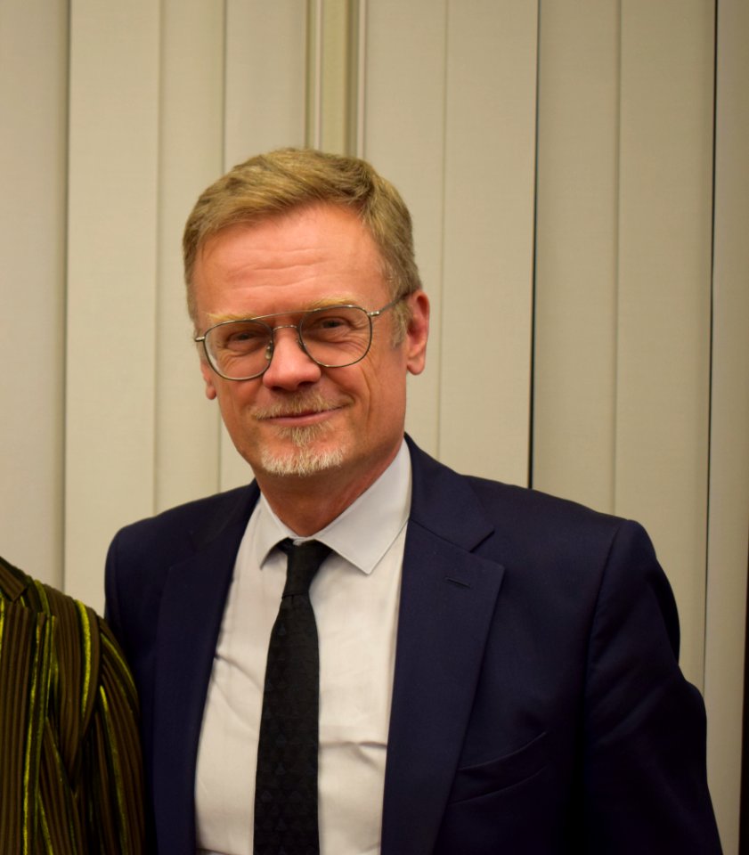 Laurent Pic, ambassadeur de France au Japon, à l'apéritif de bienvenue pour 3 sénateurs en visite, organisé par l'association Français du Monde (ADFE Tokyo)