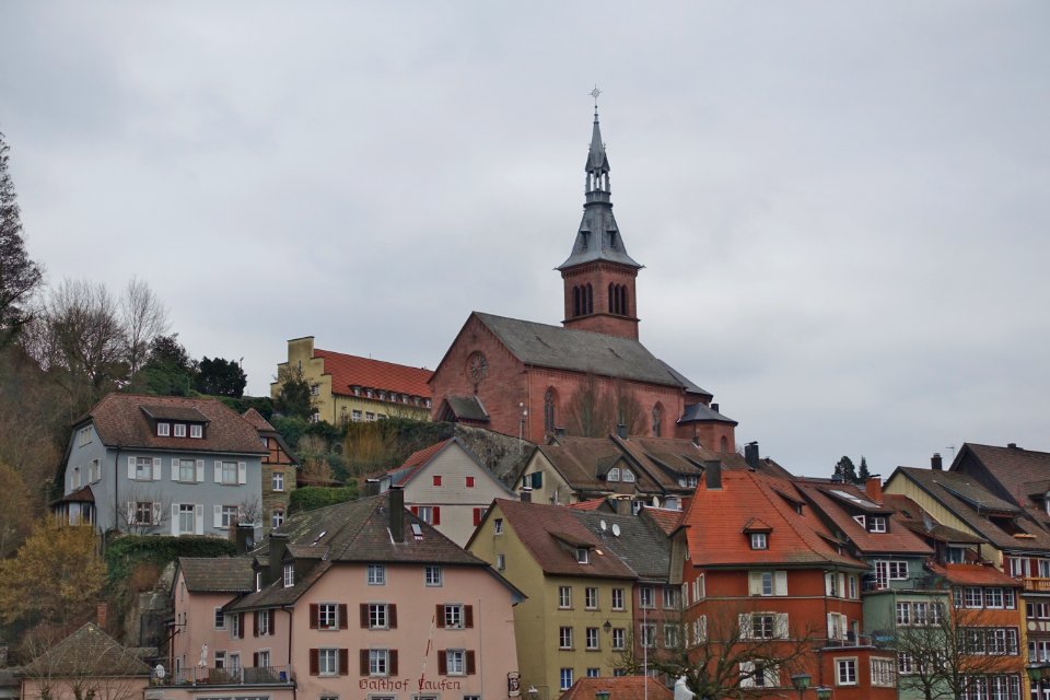 Laufenburg (Baden) Heilig Geist Pfarrkirche Ansicht 1