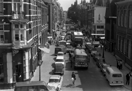 Laurierdwarsstraat en Eerste Sweelinckstraat in Amsterd worden speelstraten, ove, Bestanddeelnr 925-6995