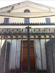 Largentière - Tribunal - Entrée arrière
