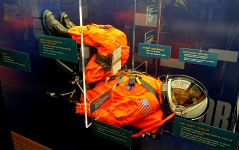 Launch Entry Suit - Kennedy Space Center - Cape Canaveral, Florida - DSC02453