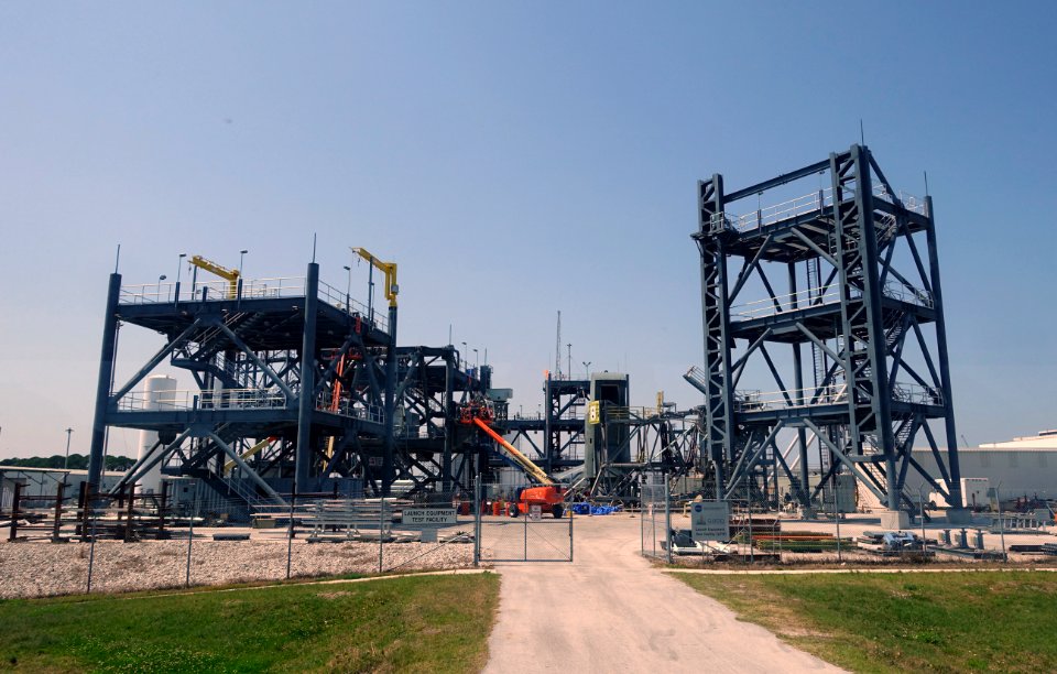 Launch Equipment Test Facility (LETF) under construction - Kennedy Space Center - Cape Canaveral, Florida - DSC02585