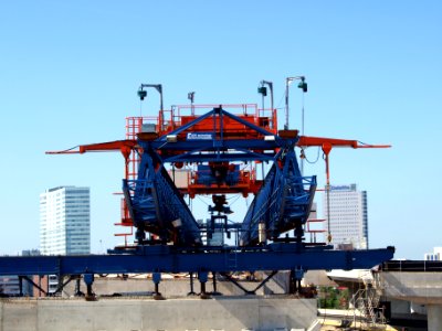 Launching gantry of Eden technology at Amsterdam