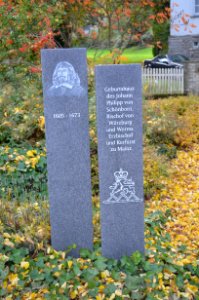 Laubuseschbach, Schönbornscher Hof, Denkmal