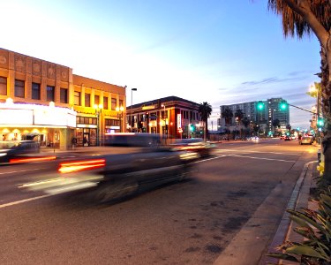 Lankershim blvd noho night
