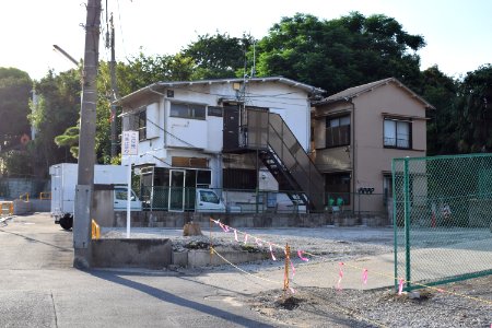 Last remaining home, all buildings around got razed for new development