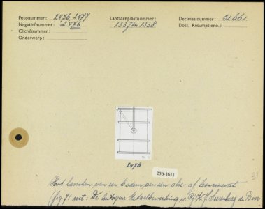 Lassen van de bodem van een olie- of benzinevat, Bestanddeelnr 256-1611