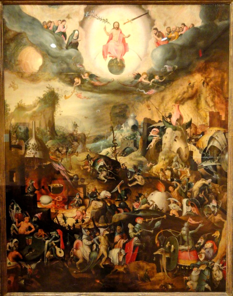 Last Judgment, Jan Mandyn, Flemish, c. 1550 - Museum of Fine Arts, Springfield, MA - DSC04058