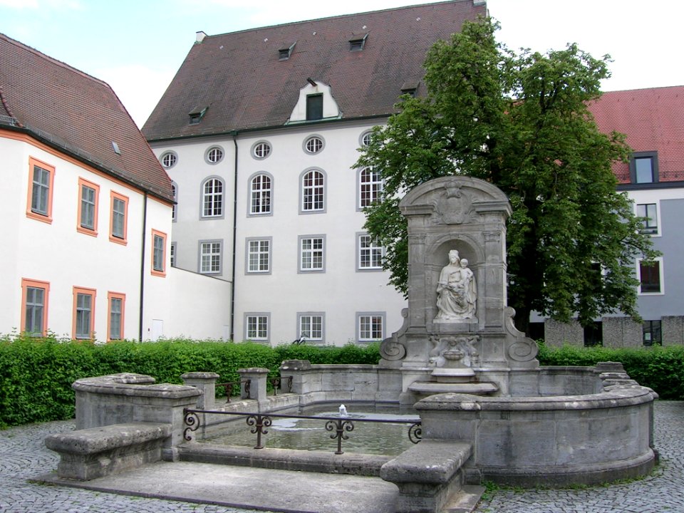 Leonrodplatz Eichstätt Wittelsbacher Brunnen D-1-76-123-100