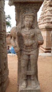Lepakshi pillar sculpter 5