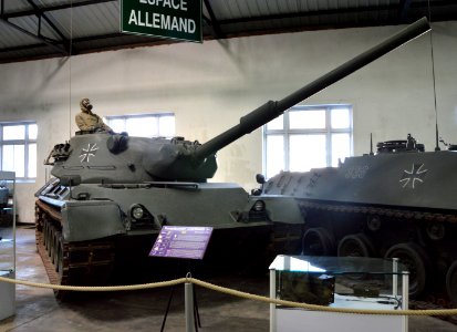 Leopard 1 in the Musée des Blindés