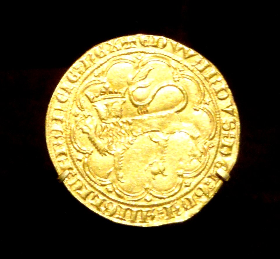 Leopard d'Or of King Edward III, 1327-1377 AD, English, gold - Cleveland Museum of Art - DSC08510-002