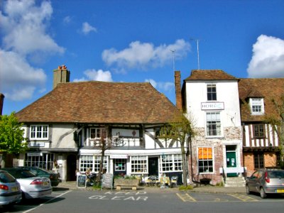Lenham, village square