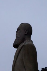 Leopold II statue by Cliquet, 1969
