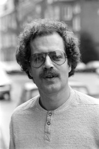 Leo Jacobs , hoofdredacteur Stad Radio Amsterdam , kop, Bestanddeelnr 930-7203