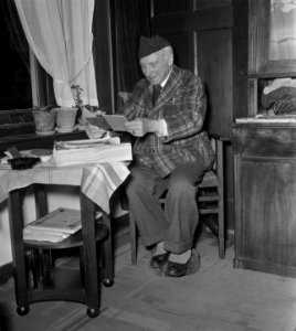 Leo de Leeuwe, de oudste operazanger van ons land, zal op 25 november 1952 zijn , Bestanddeelnr 905-4173