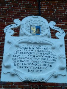 Lellens - kerk - gevelsteen
