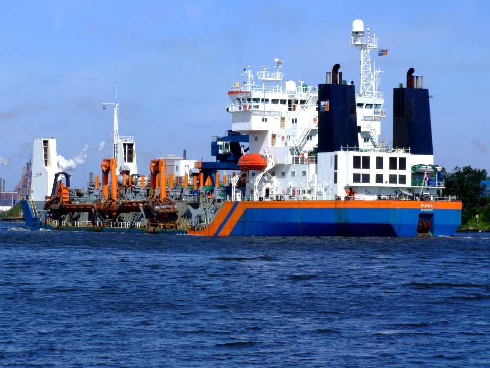 Lelystad IMO 8507391 p3 at IJmuiden, Port of Amsterdam, Holland