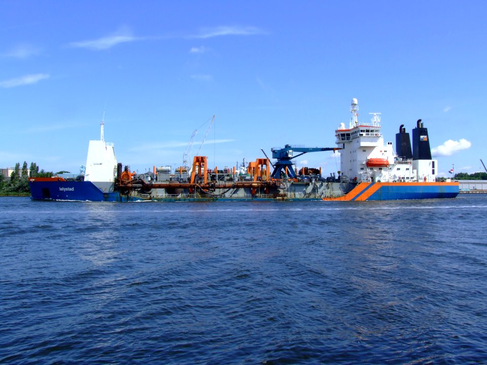 Lelystad IMO 8507391 p2 at IJmuiden, Port of Amsterdam, Holland