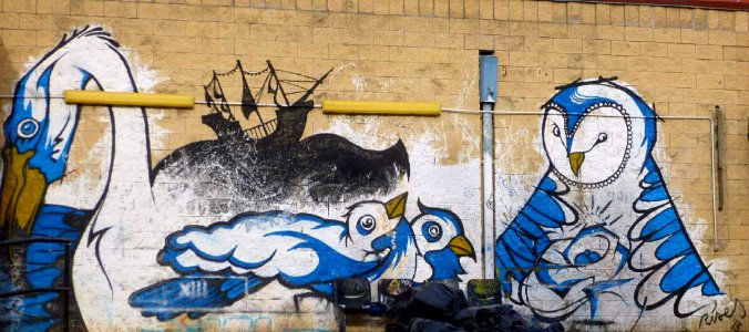 Lejona - Graffiti en el Campus de Bizkaia de la UPV-EHU 02