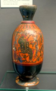 Lekythos with Dionysos, c. 550 BC, L 356 - Martin von Wagner Museum - Würzburg, Germany - DSC05488