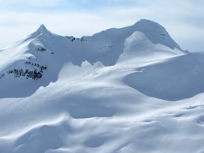Mountains winter yukon territory