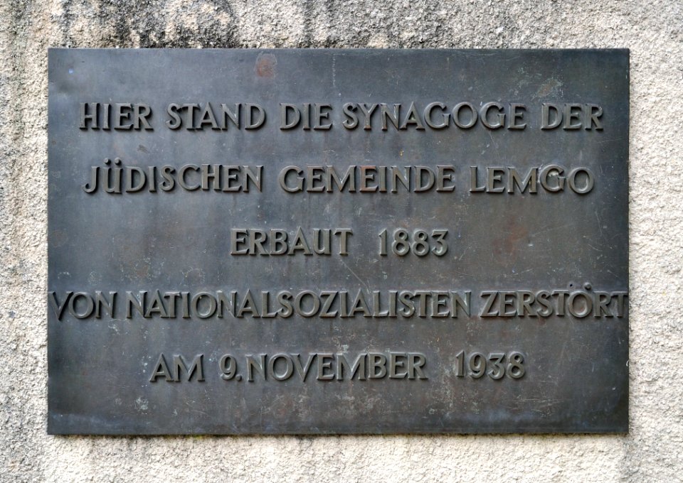 Lemgo - Denkmal Synagoge (6)