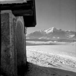 Lemmenhofkapel op de Paschberg in de sneeuw, Bestanddeelnr 254-4308 photo