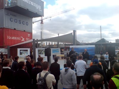 Len Brown Speaking At Getacross Event