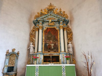 Leksands kyrka altare photo