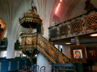 Leksands kyrka predikstol