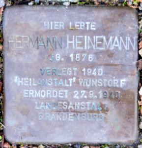 Lemgo - Stolperstein Hermann Heinemann