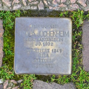 Lemgo - 2014-09-27 - Stolperstein Paula Juchenheim
