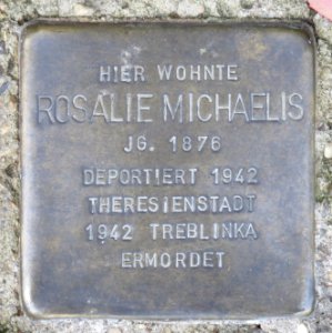 Lemgo - Stolperstein Rosalie Michaelis