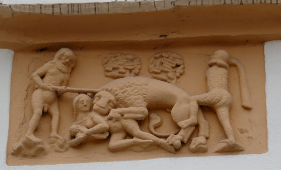 Lemgo - Mittelstraße 56 - Steinrelief