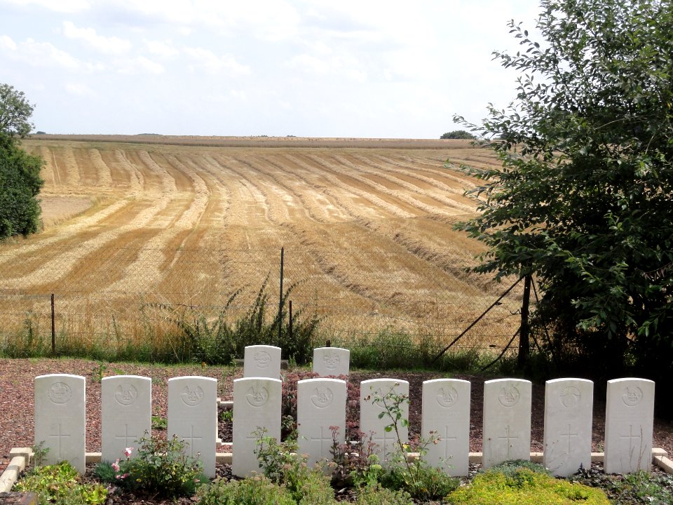 Lempire (Aisne) tombes de guerre de la CWGC
