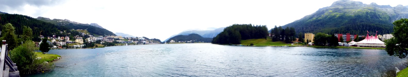 Lej da San Murezzan, panorama dal sv, 1