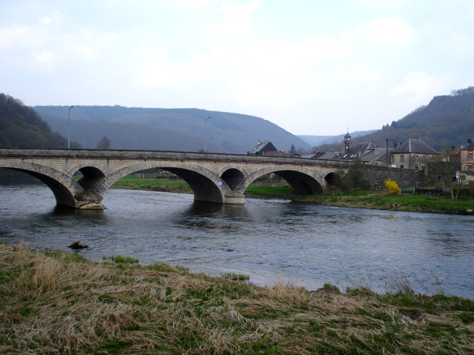 Les Hautes-Rivières, pont D13 sur Semoy