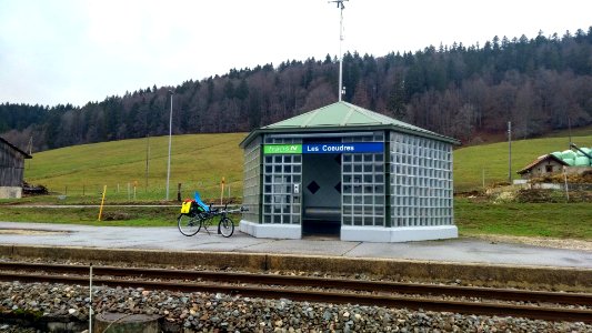 Les Coeudres railway station