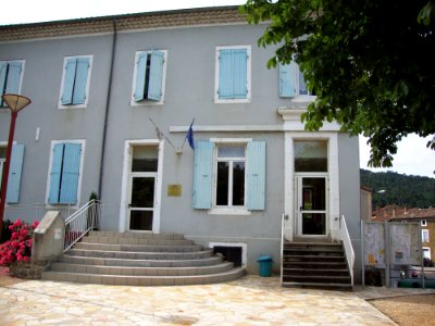 Les Ollières-sur-Eyrieux (Ardèche, Fr) mairie photo