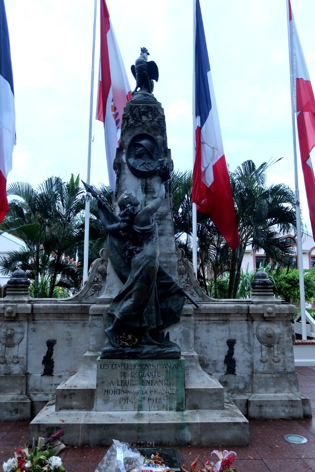 Les etablissements Francais de l'oceannie a leurs enfants morts pour le France 1914-1918