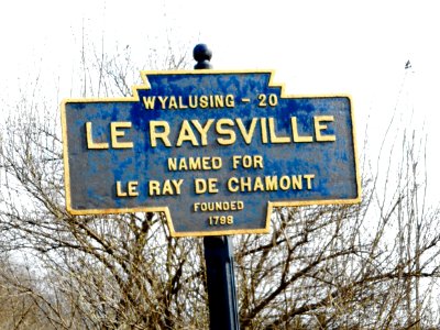 LeRaysville Keystone Marker