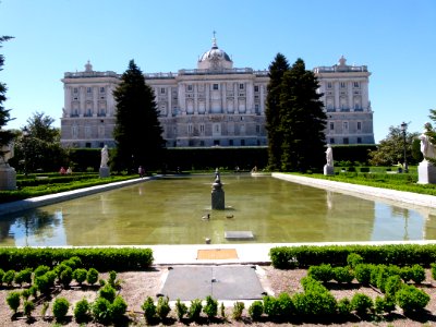 Les jardins Sabatini à Madrid 3
