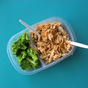 Meal meat packed lunch