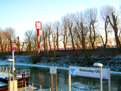 Leuchtturm Unterfeuer Bubendey-Ufer