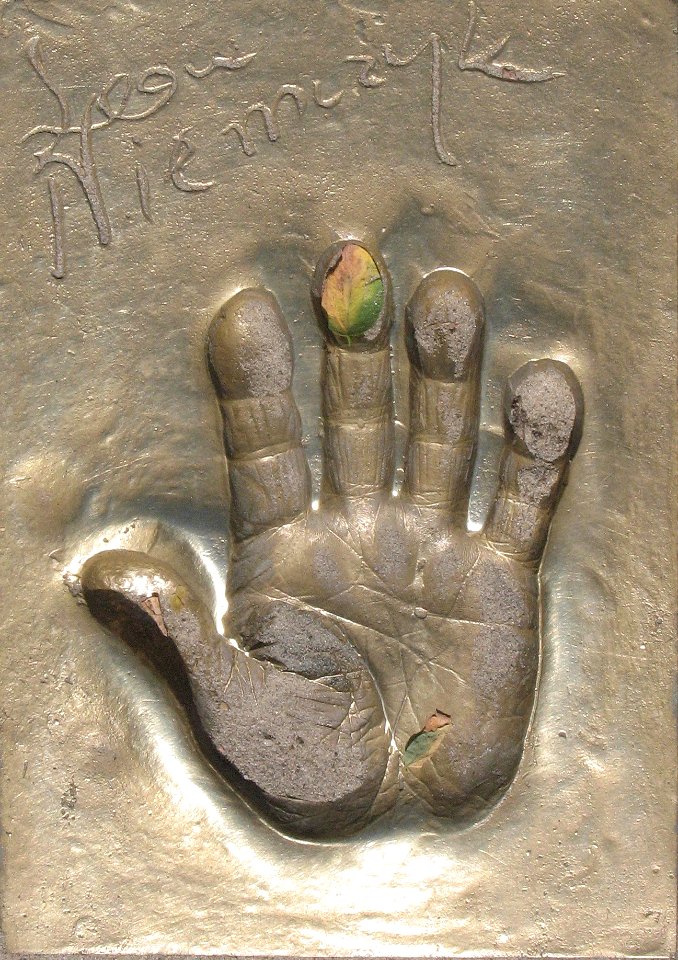 Leon Niemczyk odcisk