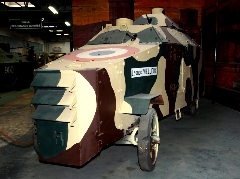Leonce Vieljeux in the Musée des Blindés, France, pic-1