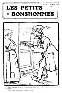 Les Petits bonshommes du 1er avril 1913 - couverture